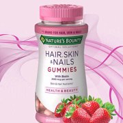 Nature's Bounty Hair, Skin and Nails 含生物素2500mcg 草莓軟糖230顆