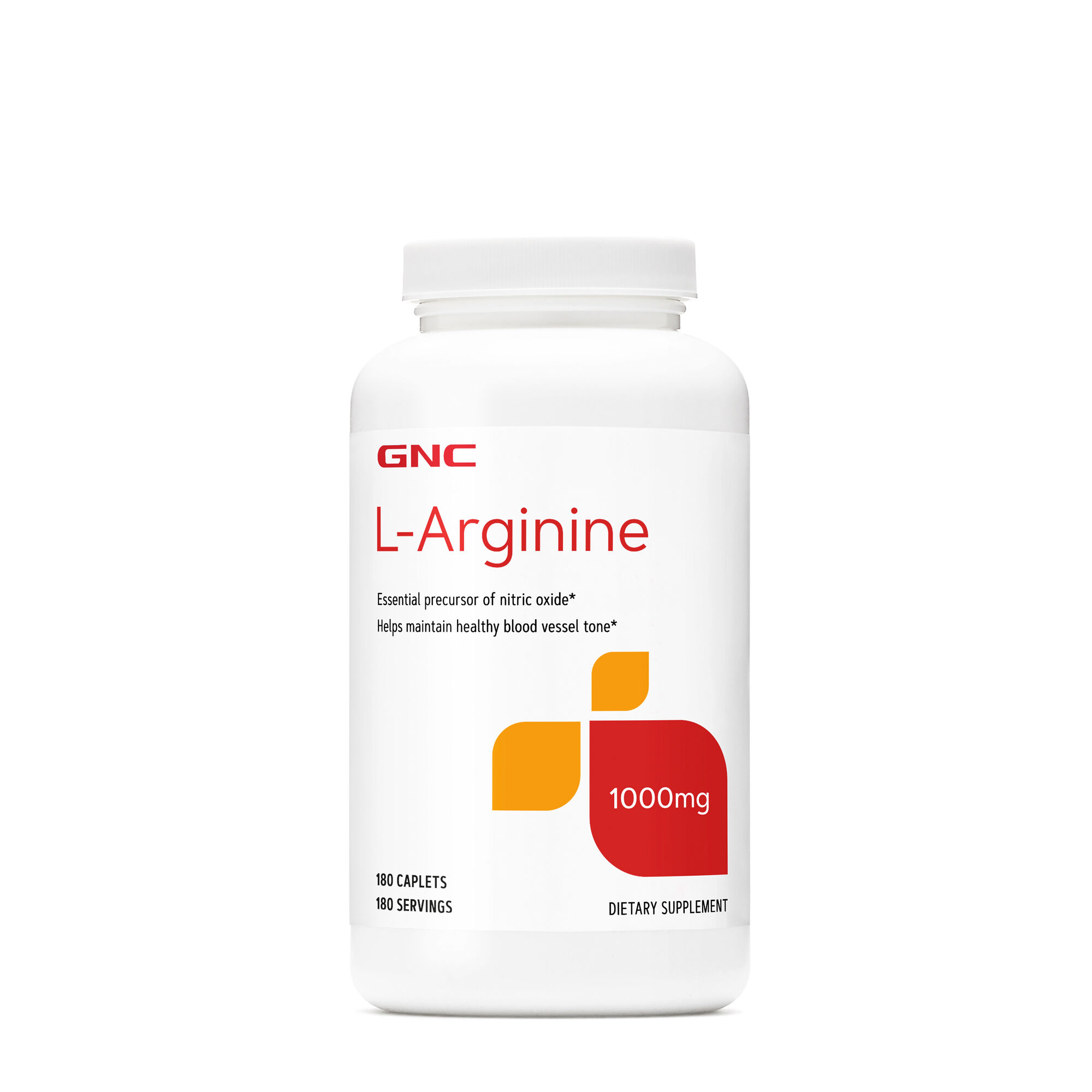 GNC 左旋精胺酸/精氨酸 L-Arginine 1000mg 180錠 (新包裝)