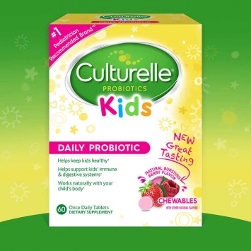 Culturelle Kids Chewables Probiotic 康翠樂兒童益生菌 60錠
