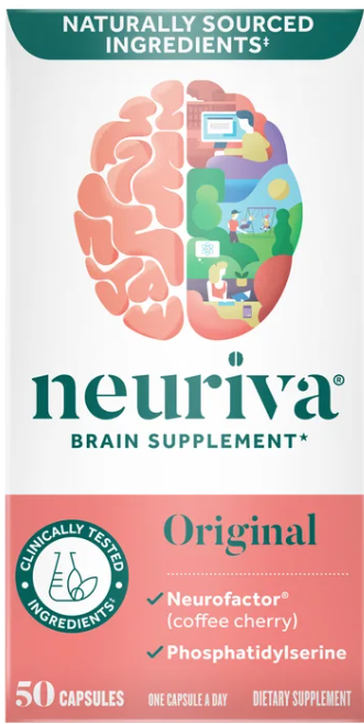 美國neuriva磷脂酰絲氨酸PS腦黃金絲50粒/瓶