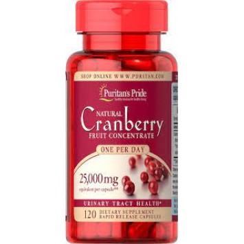 Puritan's Pride cranberry 25000mg 120ct蔓越莓 120顆