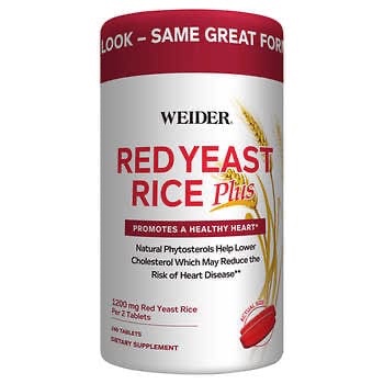 weider red yeast rice plus 威德紅麴錠1200mg 240顆