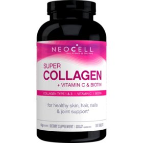Neocell super Collagen+c 超級水解膠原蛋白+C+添加生物素360顆
