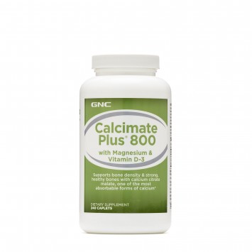 GNC CALCIMATE PLUS 800 檸檬酸鈣800mg 240粒 (CP800)